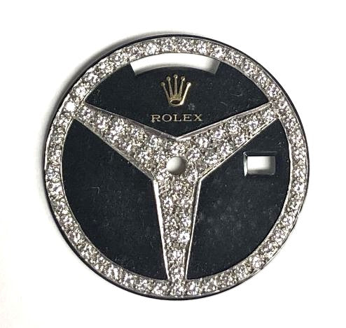 Custom Rolex Diamond Dial