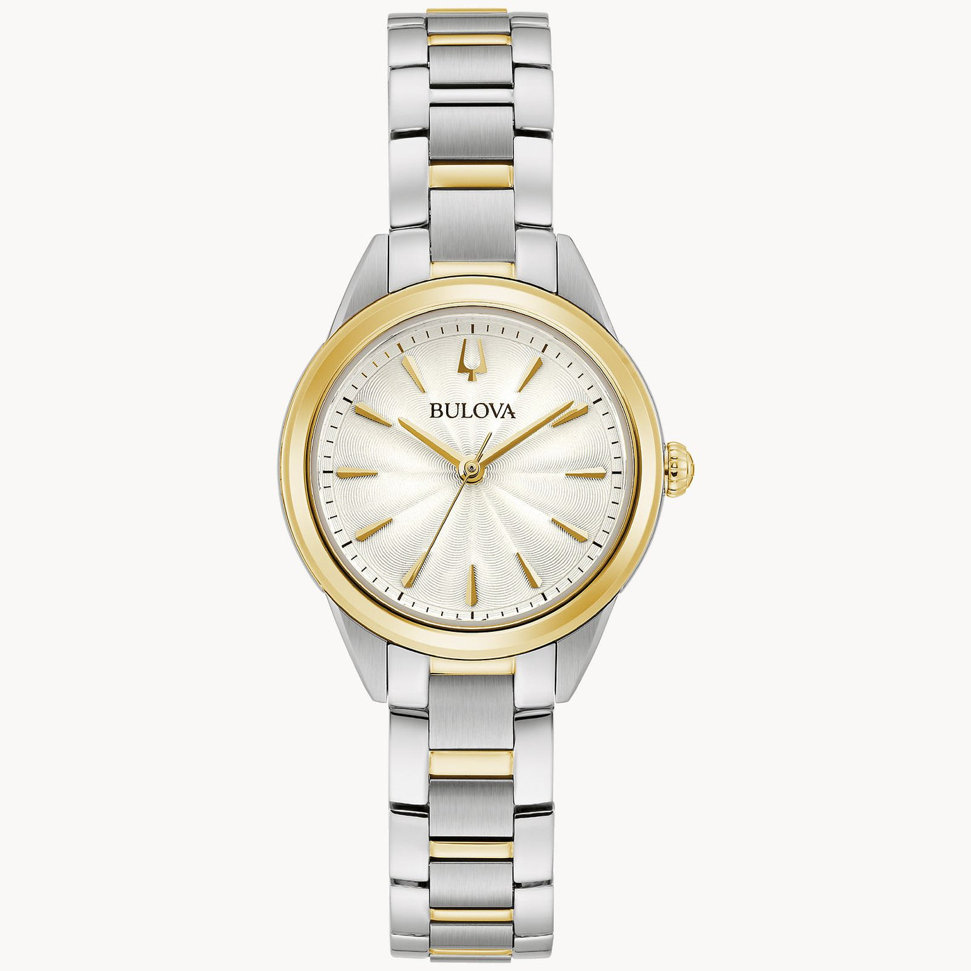 Lady's Silver and Gold Tone Bulova "Sutton" Watch