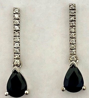 Diamond Earrings Natural