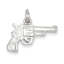 Sterling Silver Revolver Charm