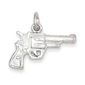 SS Revolver Charm