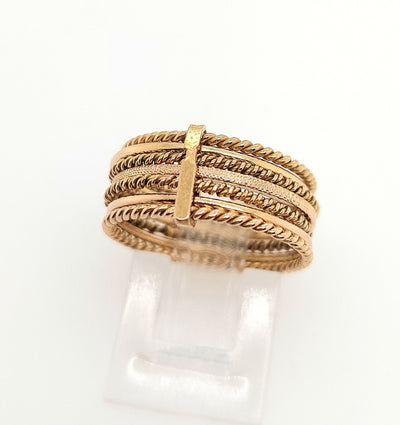 14KY Multi Stackable Ring