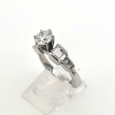 14KW Diamond Engagement Ring approx 1.54ctTW