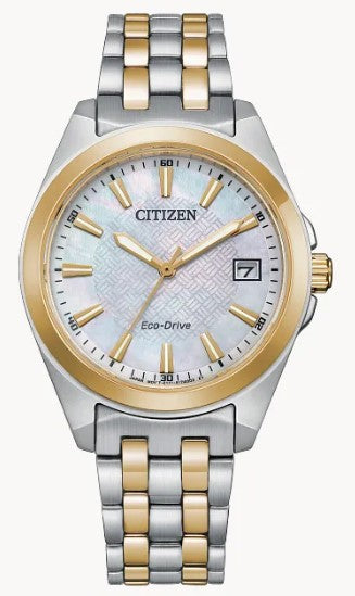 Lady's Citizen Eco-Drive "Peyten" Watch with MOP Dial