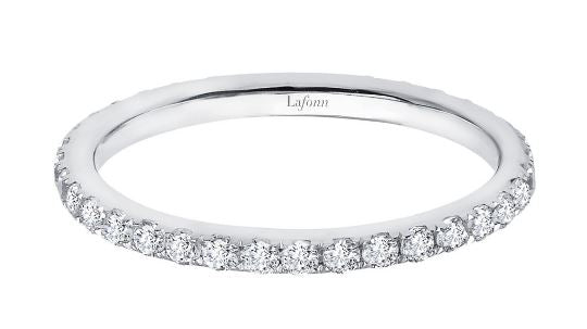Lafonn Sterling Silver Stackable Ring (Size 8)
