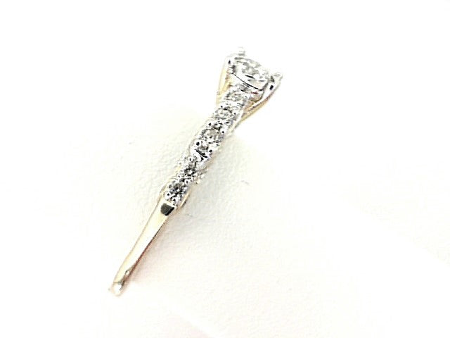 14K Yellow Gold 0.56ctTW H-I/SI2-I1 Diamond Engagement Ring Size:7