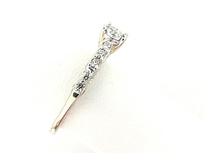 14K Yellow Gold 0.56ctTW H-I/SI2-I1 Diamond Engagement Ring Size:7