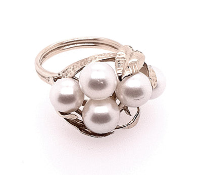 14KY Pearl Fashion Ring