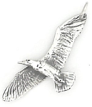 SS Antiqued Bird Pendant