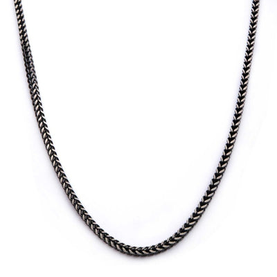 Stainless 4mm Oxidized Steel F