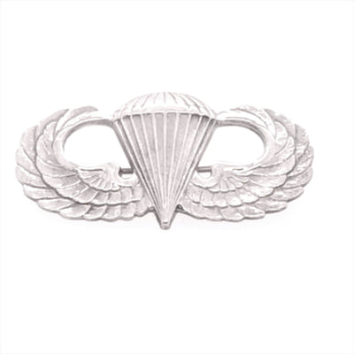SS Army Airborne Logo with Wings Pin