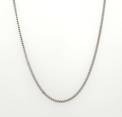 SS Curb Chain 1.5mm Length:18.25in