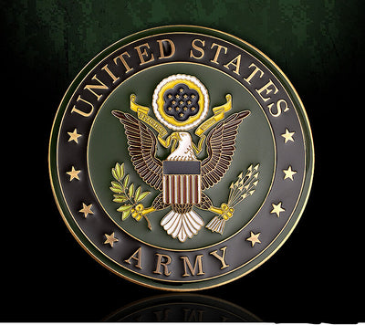 U.S. Army 3 Inch Adhesive Medallion