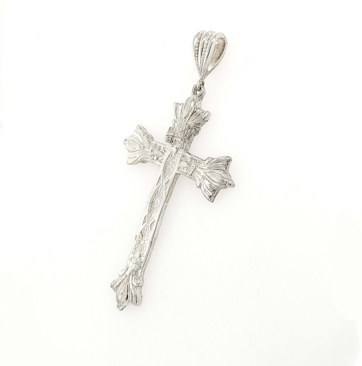 SS Ornate CroSS Pendant