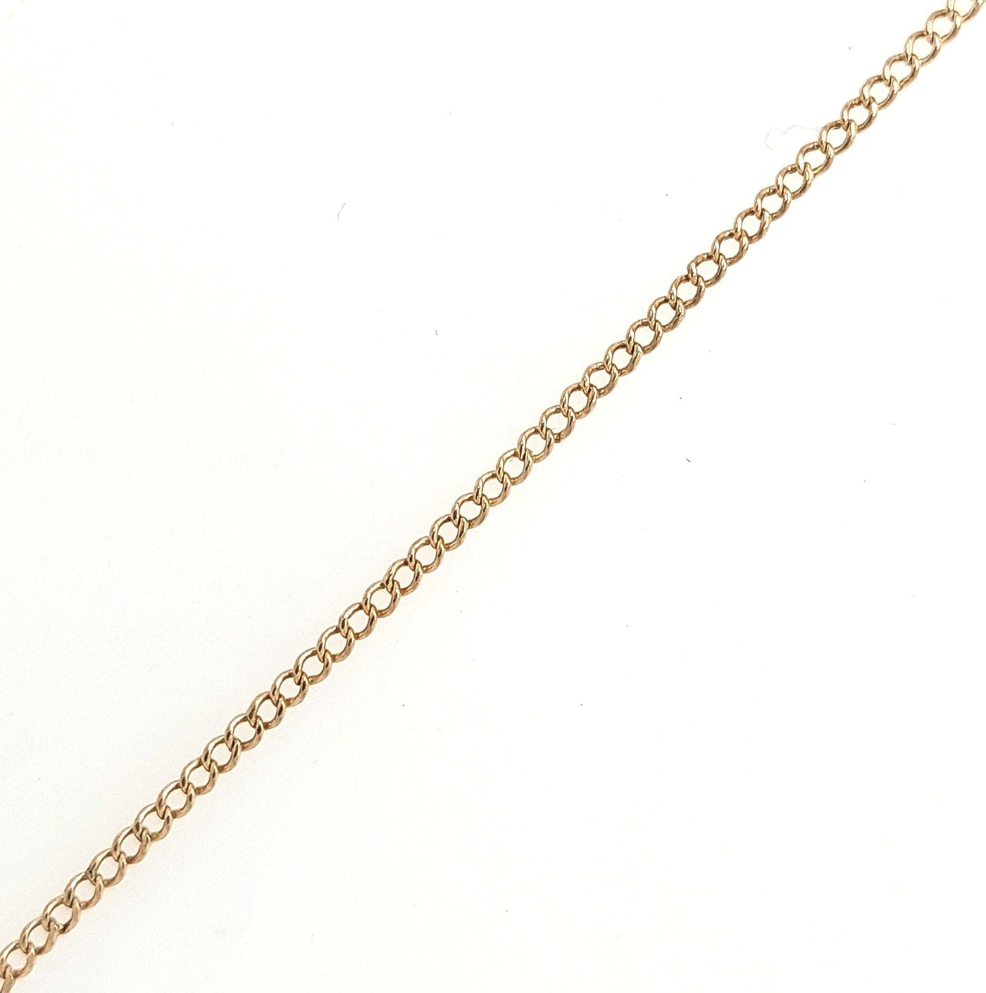 10K Yellow Gold 1.8mm Cable Link Chain Length:25in Gram Weight:4.2g