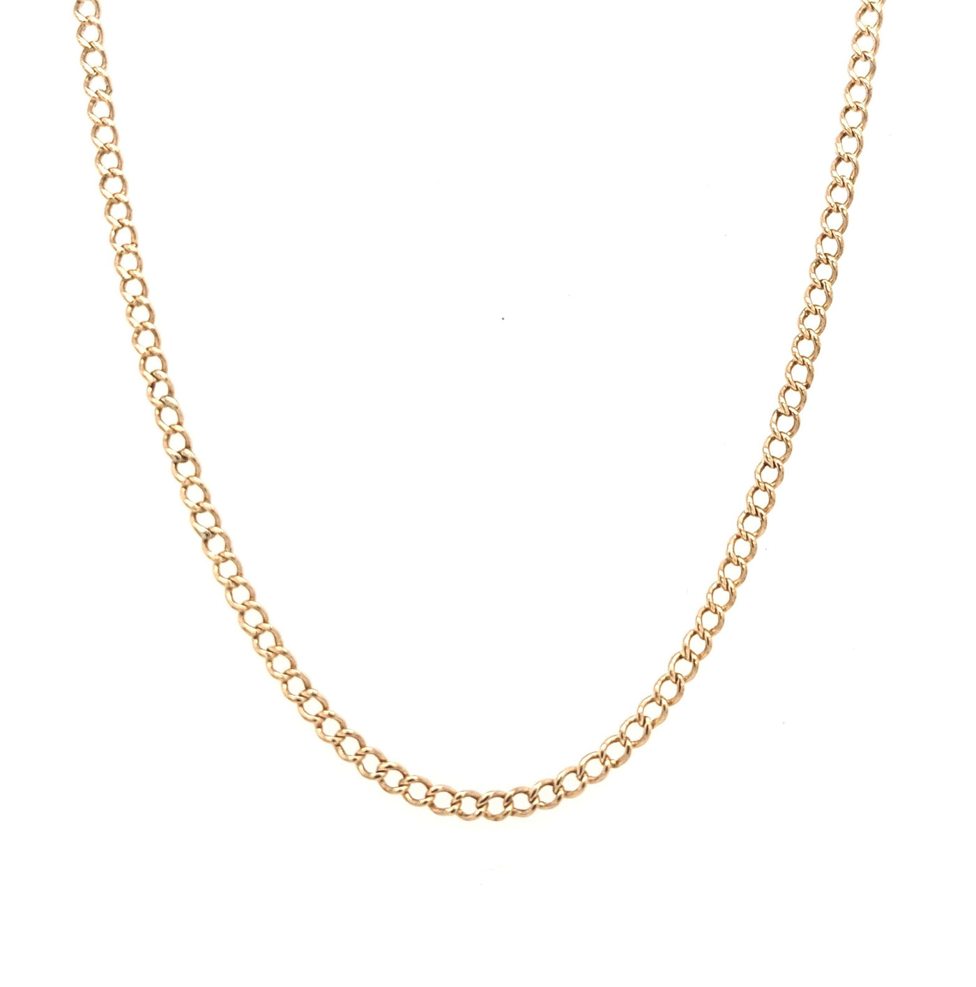 10K Yellow Gold 1.8mm Cable Link Chain Length:25in Gram Weight:4.2g