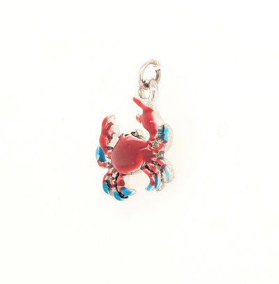 StainleSS Steel Painted Crab Charm