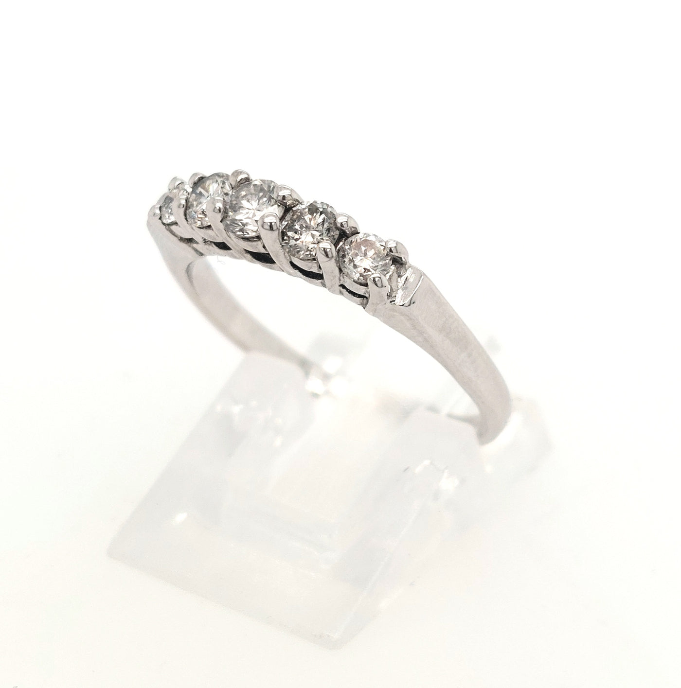 14KW RBC Diamond Wedding Band w/ approx 0.50ctTW H-I/SI2-I1 Size:7