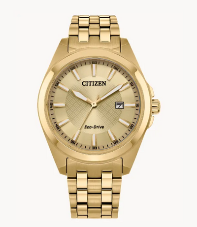 Gents Citizen Eco-Drive "Peyten" with Beige Dial