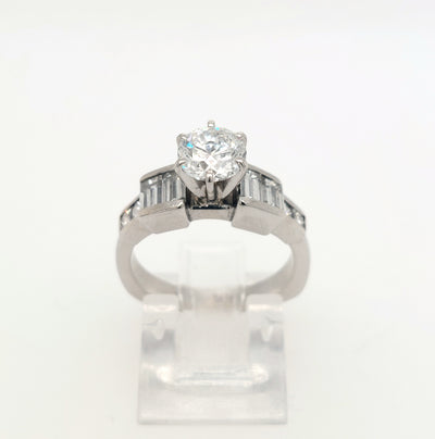 14KW Diamond Engagement Ring approx 1.54ctTW