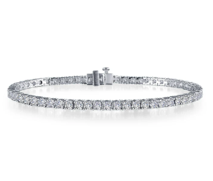 Lafonn Sterling Silver 8.50ctTW Lassaire Tennis Bracelet (7.25 inch)