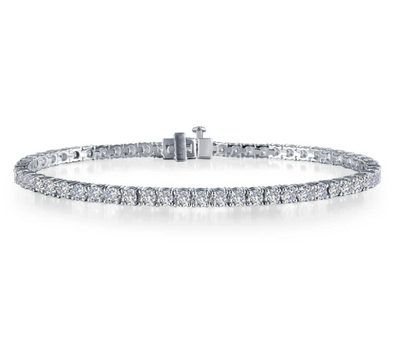 Lafonn Sterling Silver 8.50ctTW Lassaire Tennis Bracelet (7.25 inch)