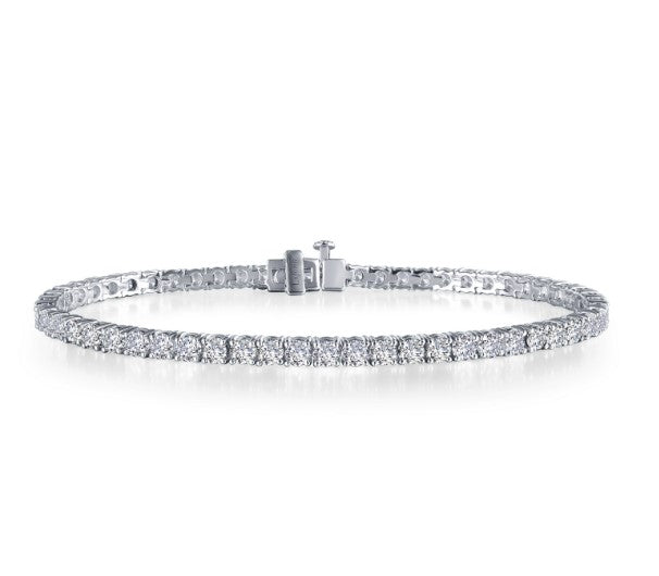 Lafonn Sterling Silver 6.5ctTW Lassaire Tennis Bracelet (7.25 inch)