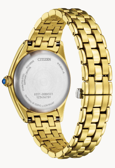 Lady's Gold-Tone Citizen Eco-Drive "Citizen L Classic"