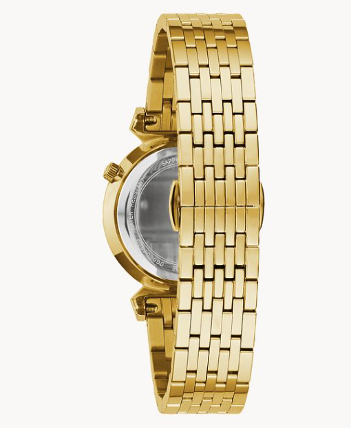 Lady's Bulova "Regatta" with Mother of Pearl Diamond Dial