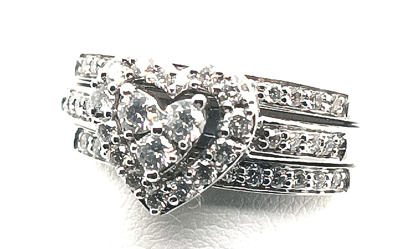 Diamond Wedding Set