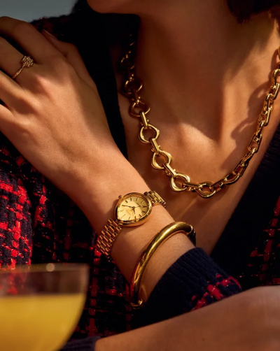 Lady's Gold-Tone Citizen Eco-Drive "Citizen L Rainell"