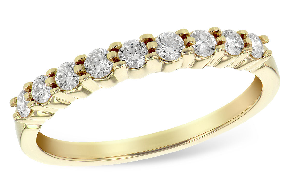14KY 0.33ctTW Diamond Wedding Band (Size 7)
