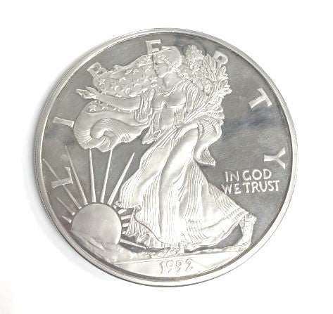 1 US Pound .999 Silver Round US Liberty