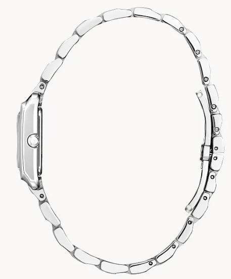 Lady's Silver Tone Citizen Eco-Drive 