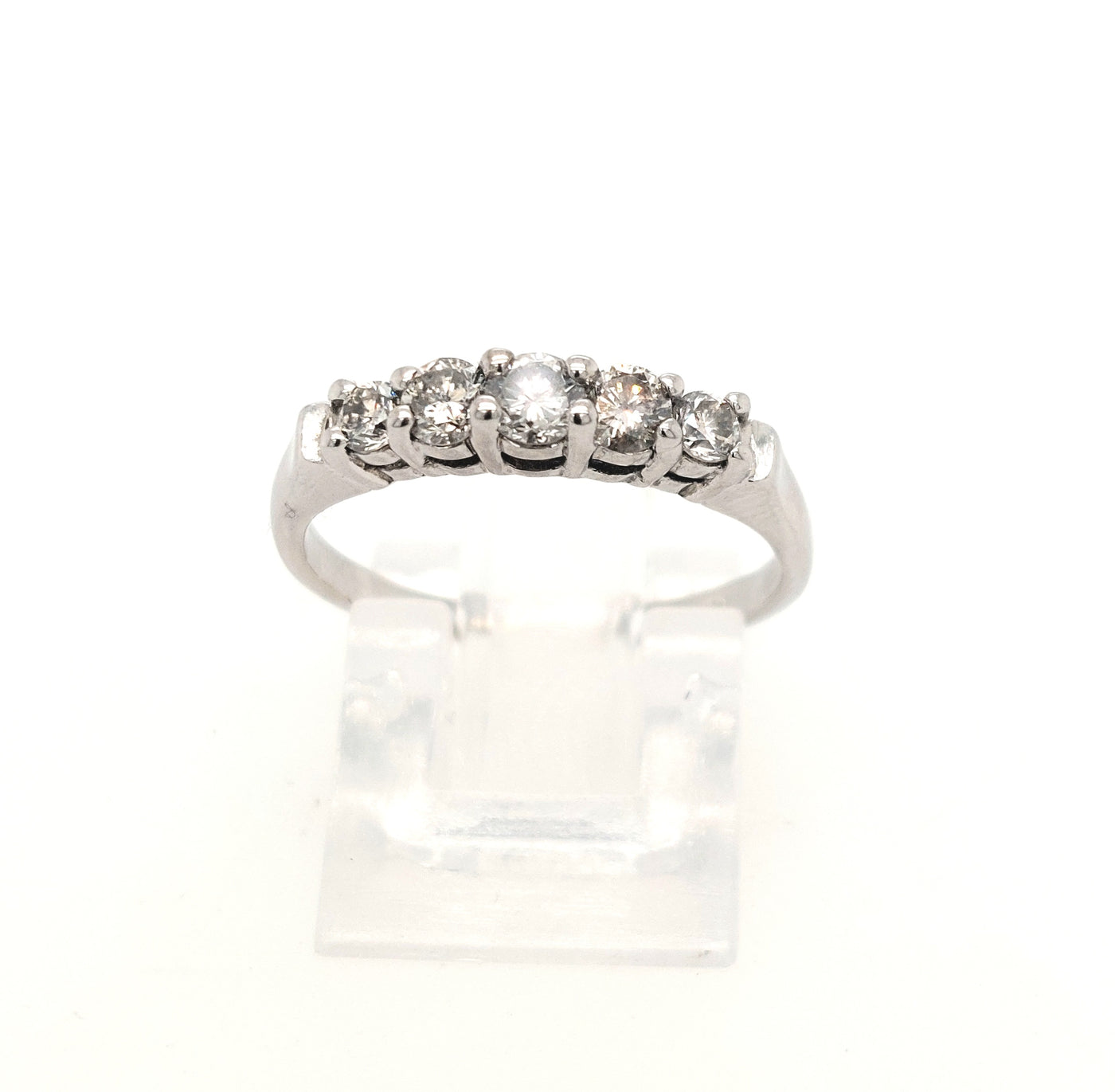 14KW RBC Diamond Wedding Band w/ approx 0.50ctTW H-I/SI2-I1 Size:7