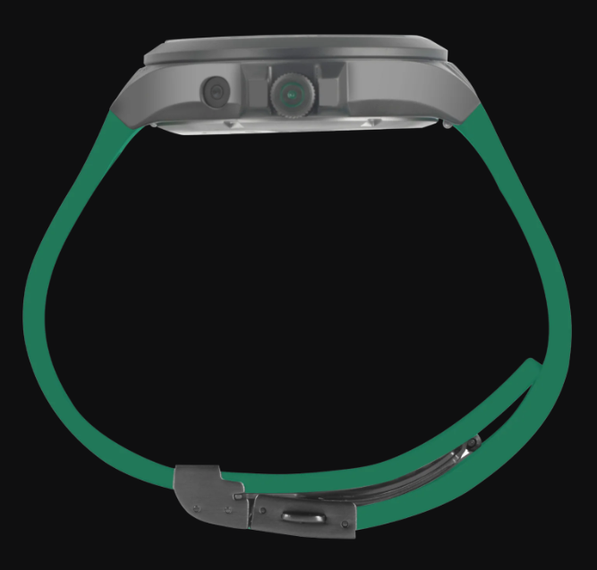 Gent's Black Steel Glock Watch