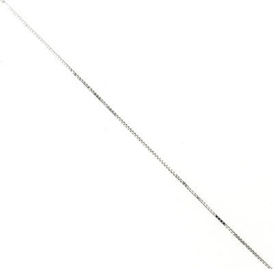10KW 1.0mm Box Chain with Spring Ring Clasp Length:20in