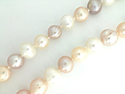 Pastel Colored Freshwater Potato Pearl Necklace