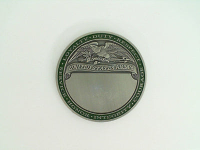 Silver Tone Army National Guard Challenge Coin