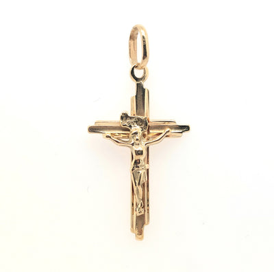 14KY Crucifix Pendant